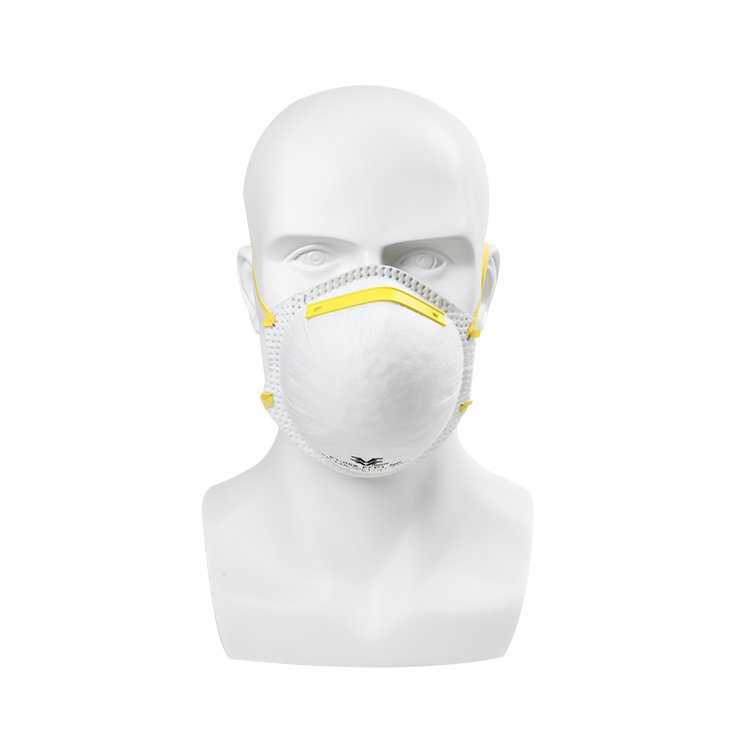 FFP1保護呼吸器コーン防塵マスクバルブなし