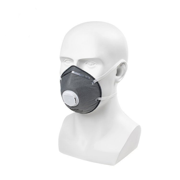 バルブ付きN95活性炭汚染防止フィルターマスク