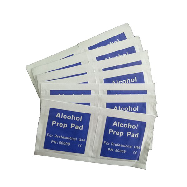不織布アルコール綿棒/アルコールプレップパッド/アルコールパッド70％イソプロピル